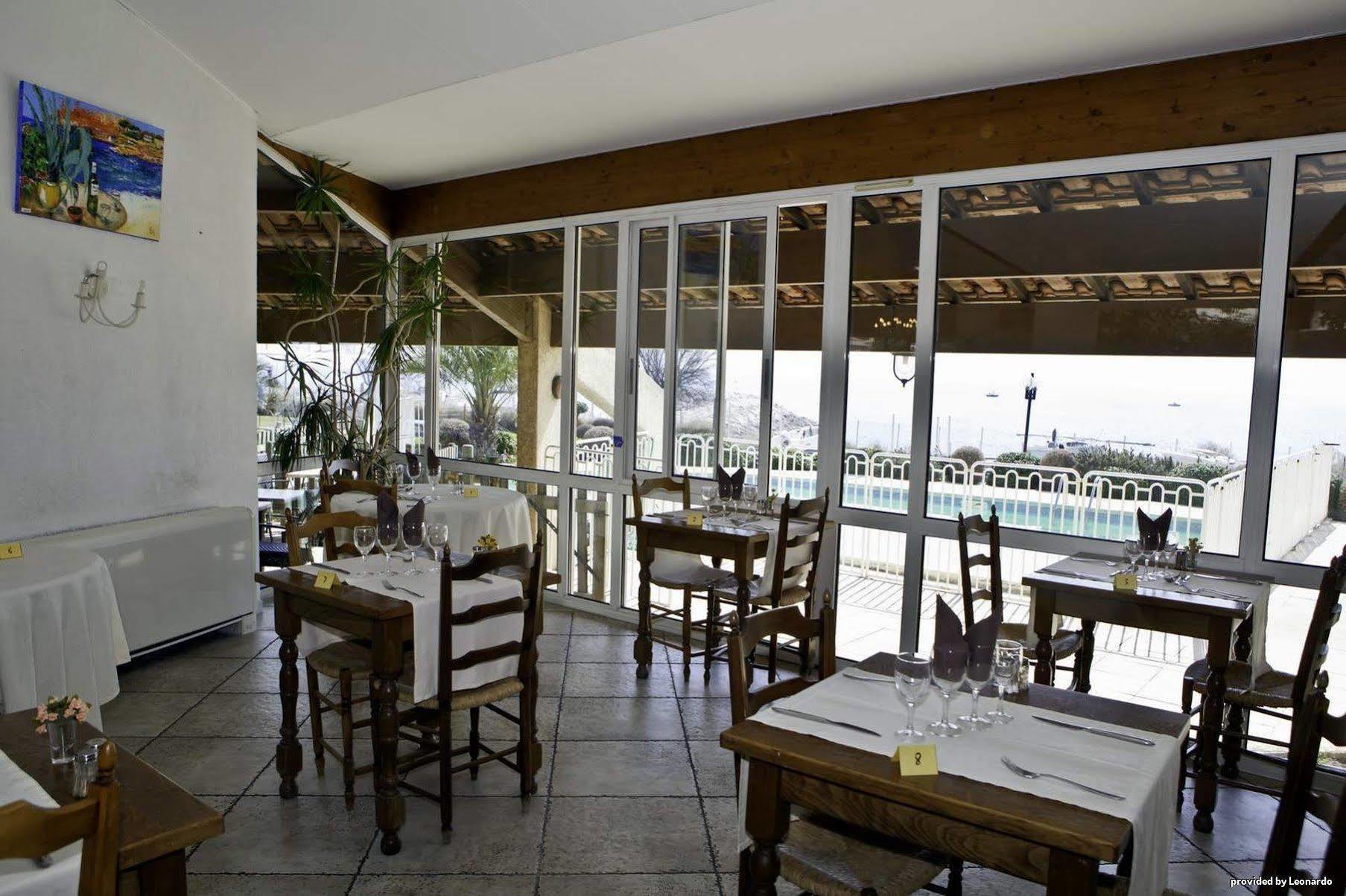 Hotel Paradou Mediterranee, BW Signature Collection By Best Western Sausset-les-Pins Εστιατόριο φωτογραφία